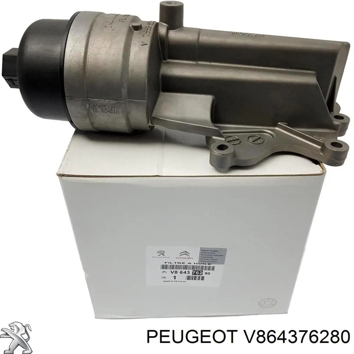 V864376280 Peugeot/Citroen Obudowa filtra oleju