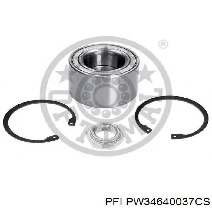 Do koszyka PW34640037CS PFI Łożysko piasty przedniej
