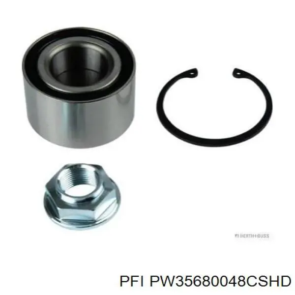 PW35680048CSHD PFI Tarcza hamulcowa tylna
