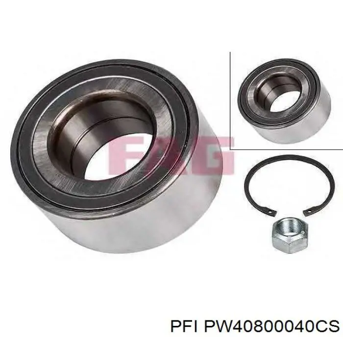 Łożysko piasty przedniej PFI PW40800040CS cena, od 25,12 USD