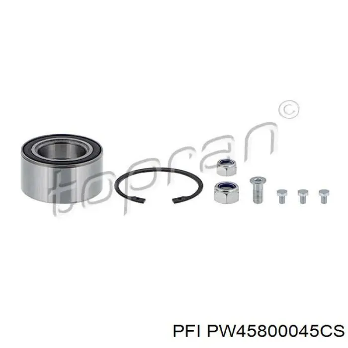 Lożysko piasty tylnej PFI PW45800045CS cena, od 25,72 USD