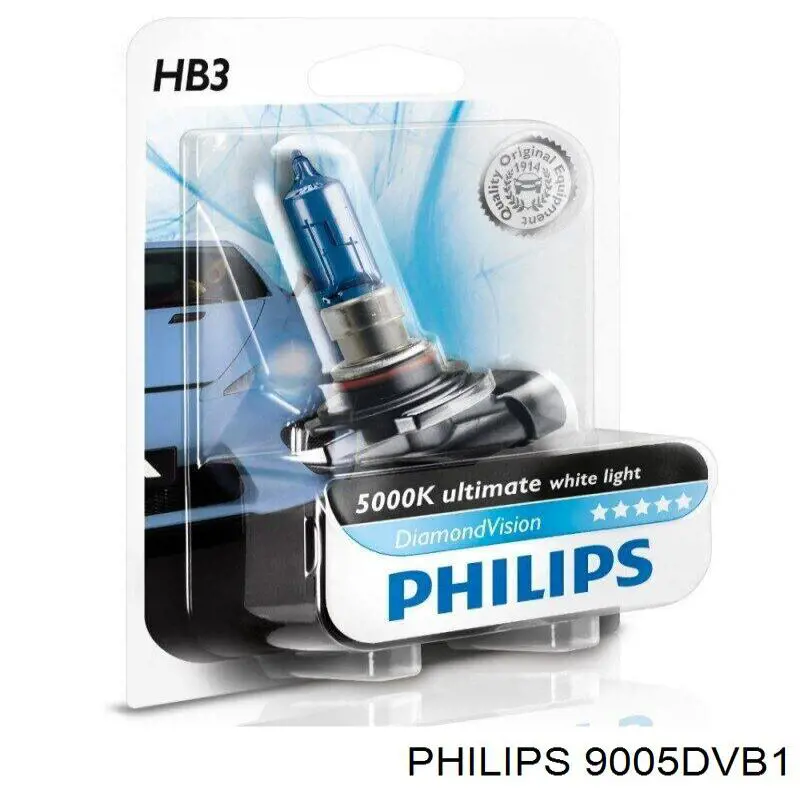 9005DVB1 Philips żarówka halogenowa
