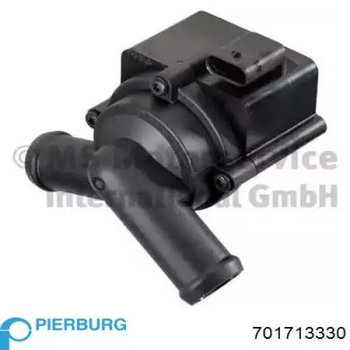 701713330 Pierburg Pompa chłodzenia wodą, dodatkowa elektryczna