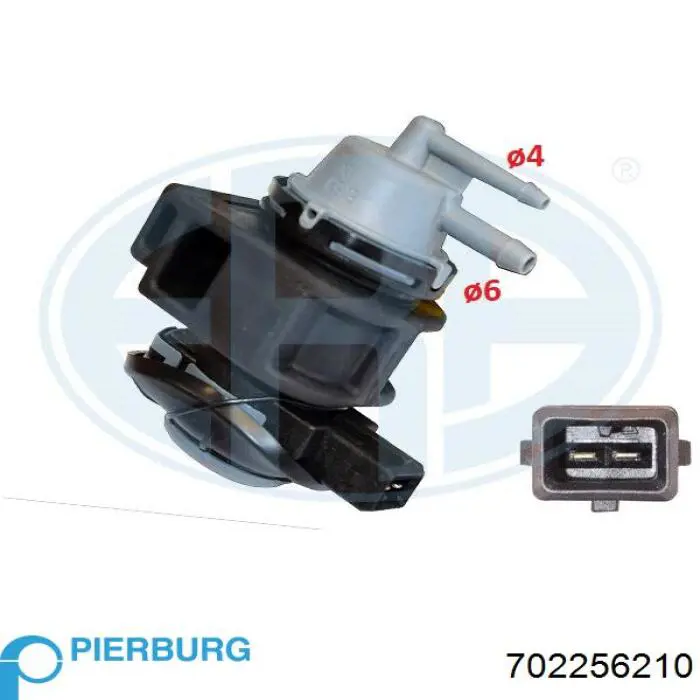 Do koszyka 702256210 Pierburg Przetwornik ciśnienia (solenoid) doładowania