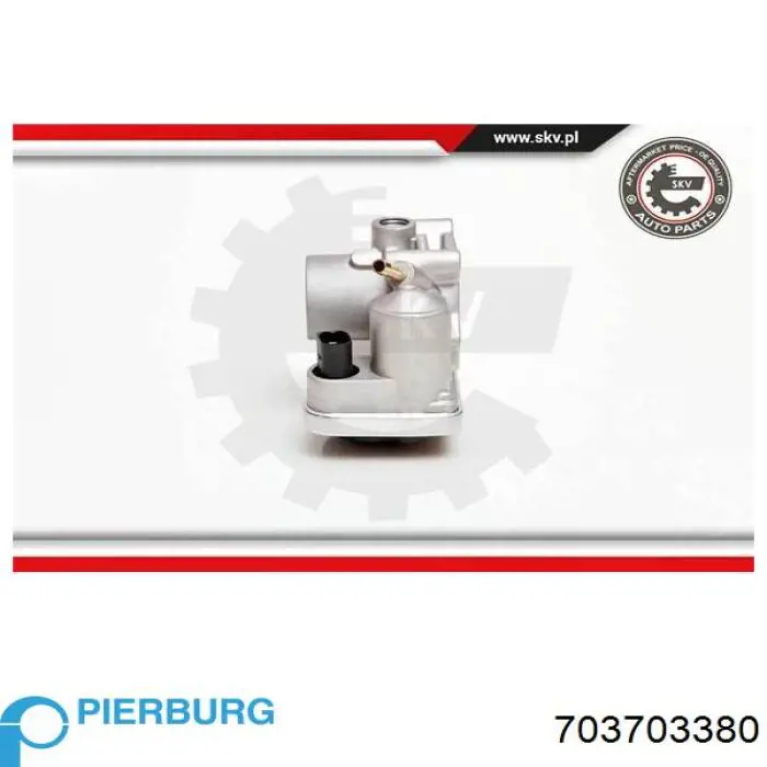 Przepustnica, komplet Pierburg 703703380 cena, od 132,04 USD