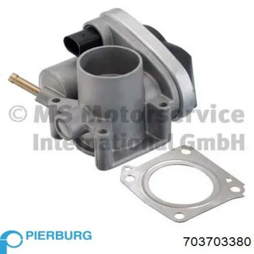 Przepustnica, komplet Pierburg 703703380 cena, od 133,68 USD