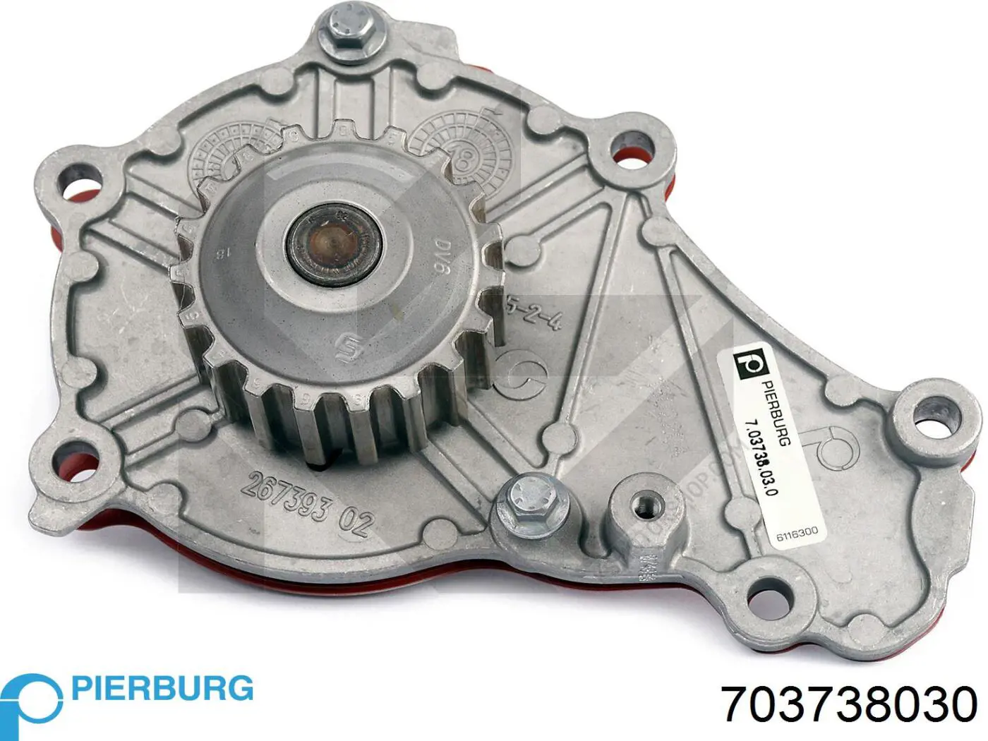 Do koszyka 703738030 Pierburg Pompa chłodząca wodna