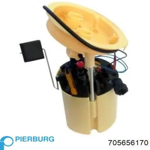 Do koszyka 705656170 Pierburg Moduł pompy paliwowej z czujnikiem poziomu paliwa