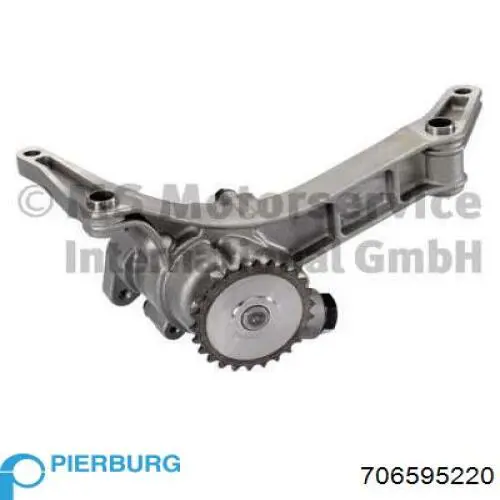 Pompa oleju Pierburg 706595220 cena, od 103,99 USD