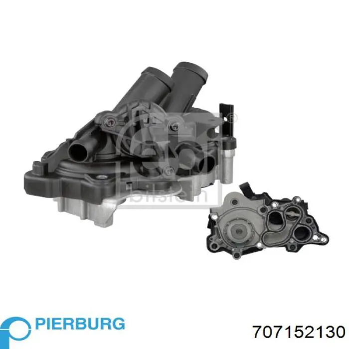 Pompa chłodzenia wodą, w komplecie z obudową Pierburg 707152130 cena, od 210,64 USD