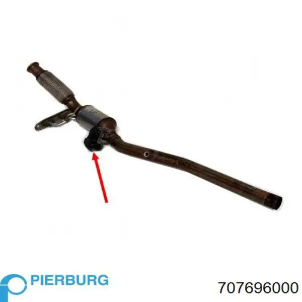 707696000 Pierburg Zasuwka grzejnika cieczy chłodzącej