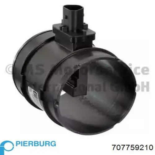 707759210 Pierburg Czujnik przepływu powietrza, przepływomierz powietrza M.A.F.