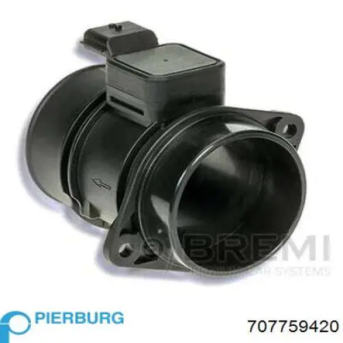 707759420 Pierburg Czujnik przepływu powietrza, przepływomierz powietrza M.A.F.