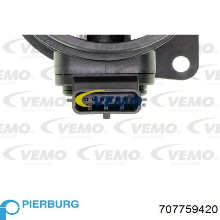 Czujnik przepływu powietrza, przepływomierz powietrza M.A.F. Pierburg 707759420 cena, od 51,28 USD