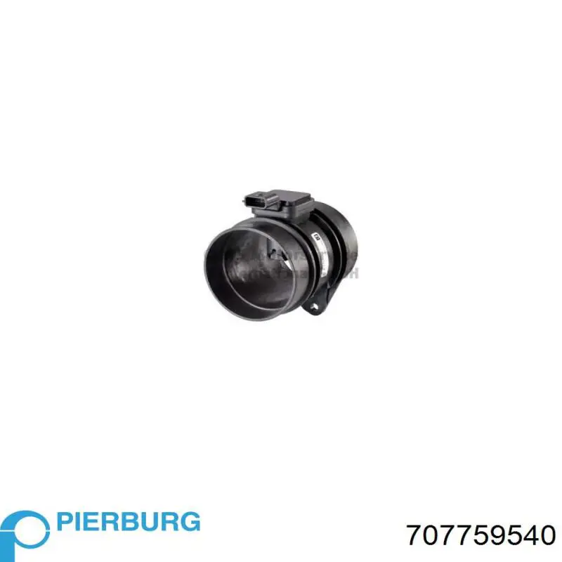 707759540 Pierburg Czujnik przepływu powietrza, przepływomierz powietrza M.A.F.