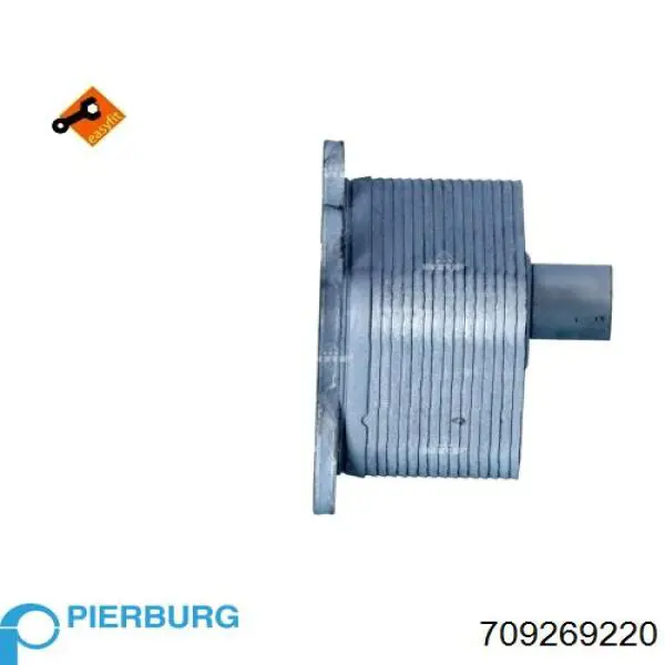 709269220 Pierburg Chłodnica oleju, pod filtrem