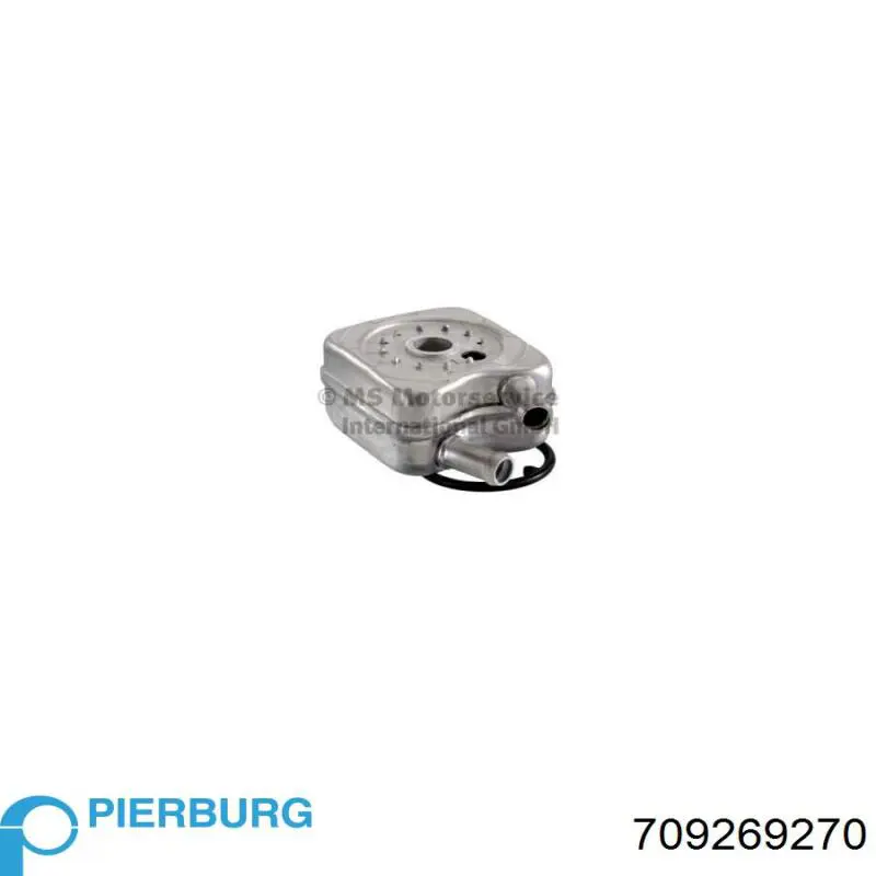 709269270 Pierburg Chłodnica oleju, pod filtrem