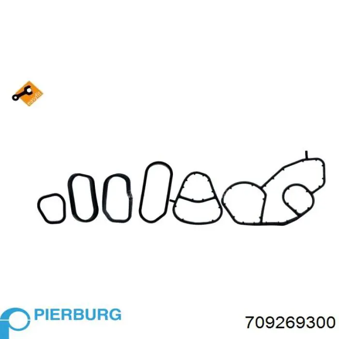 Chłodnica oleju, pod filtrem Pierburg 709269300 cena, od 28,92 USD