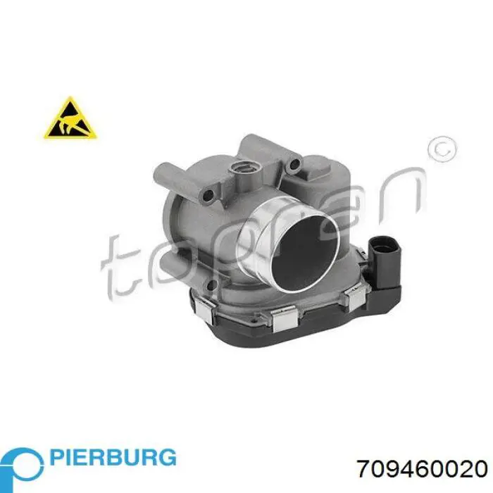 709460020 Pierburg Przepustnica, komplet