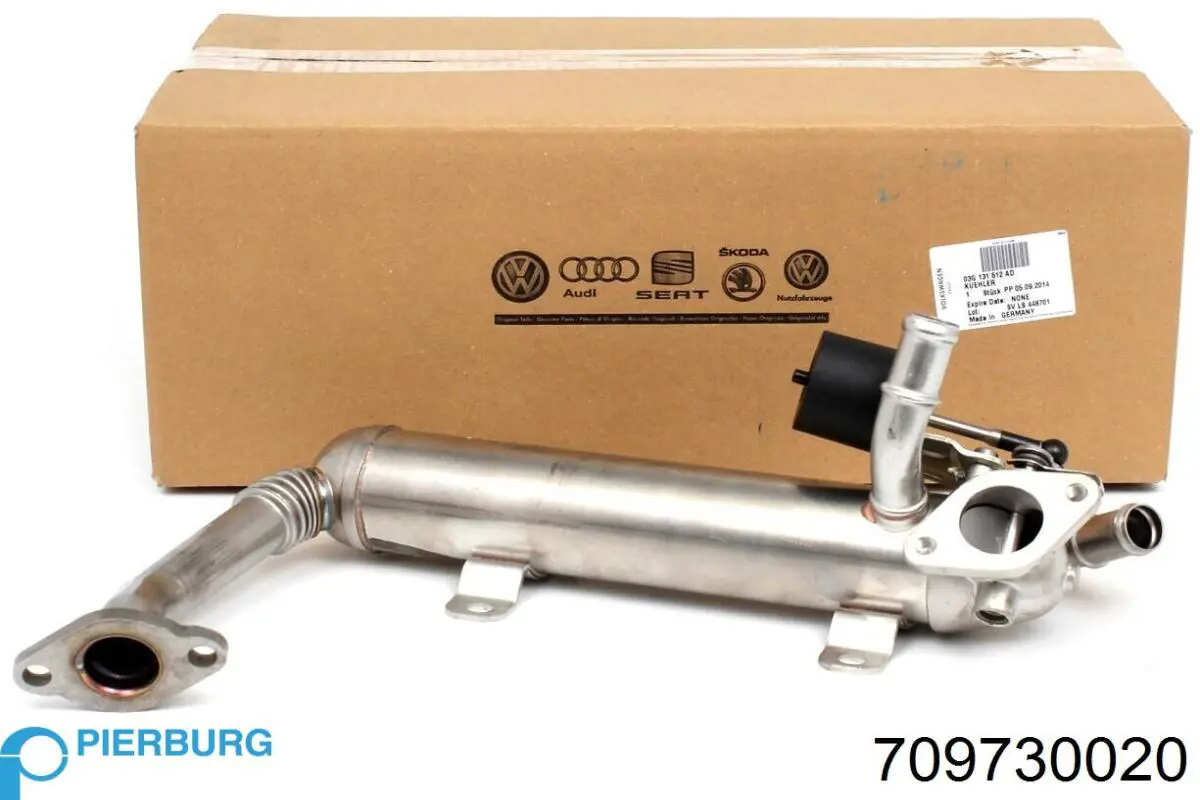 Chłodnica układu recyrkulacji spalin EGR Pierburg 709730020 cena, od 185,20 USD