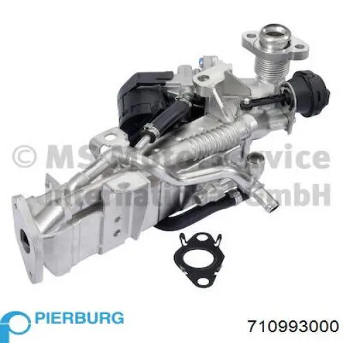 710993000 Pierburg Chłodnica układu recyrkulacji spalin EGR