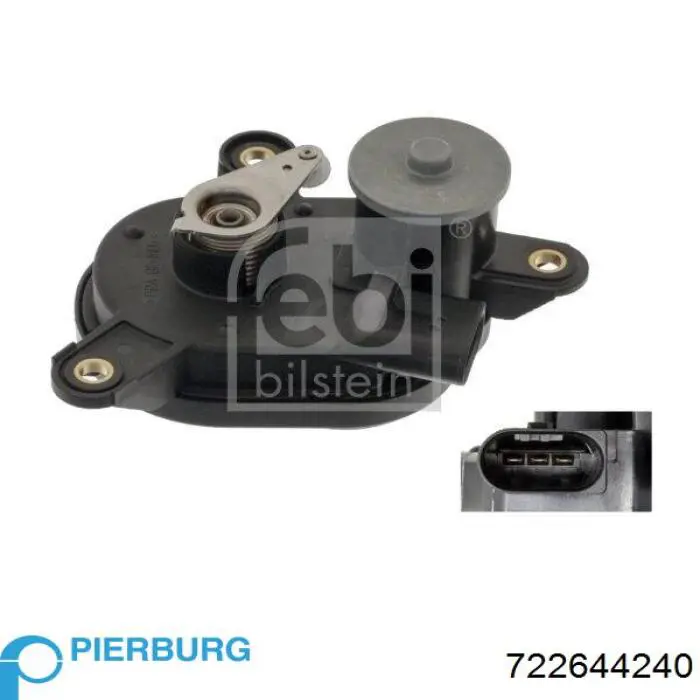 Do koszyka 722644240 Pierburg Aktuator klap kolektora ssącego