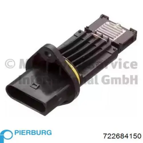 Czujnik przepływu powietrza, przepływomierz powietrza M.A.F. Pierburg 722684150 cena, od 62,94 USD