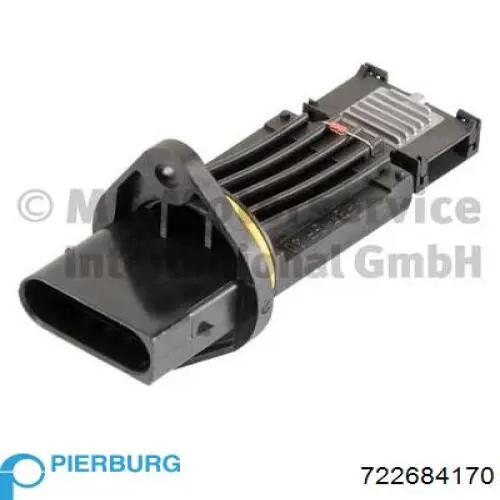 Czujnik przepływu powietrza, przepływomierz powietrza M.A.F. Pierburg 722684170 cena, od 48,21 USD