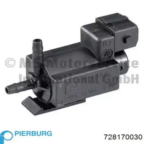 728170030 Pierburg Zawór elektromagnetyczny regulacji klapy EGR