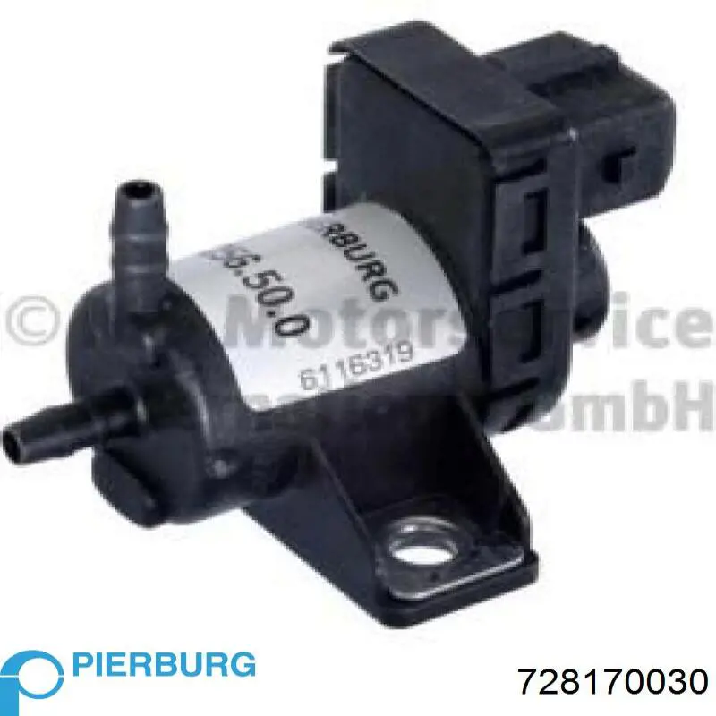 Zawór elektromagnetyczny regulacji klapy EGR Pierburg 728170030 cena, od 27,43 USD