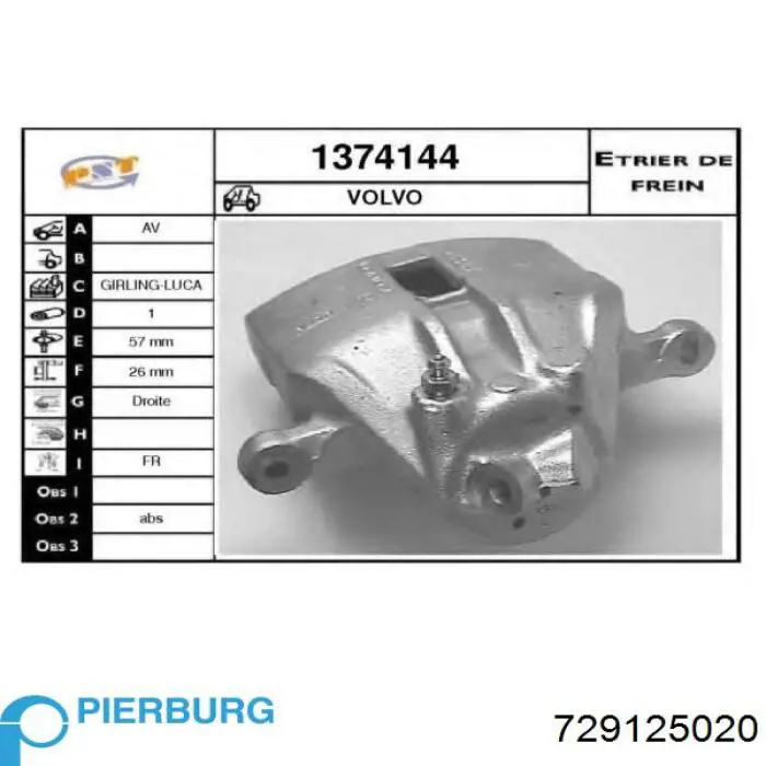 Do koszyka 729125020 Pierburg Pompa oleju