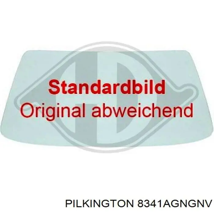 Szyba przednia Pilkington 8341AGNGNV cena, od 83,81 USD