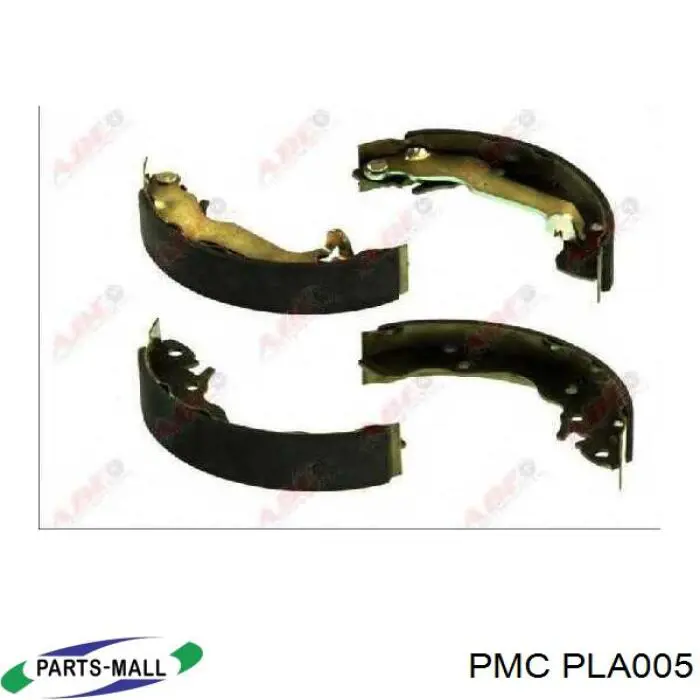 Klocki hamulcowe tylne bębnowe PLA005 Parts-Mall