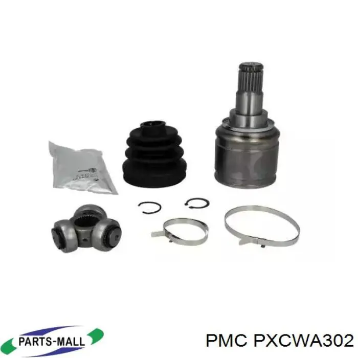 Osłona przegubu homokinetycznego półosi przedniej zewnętrzna Parts-Mall PXCWA302 cena, od 10,51 USD