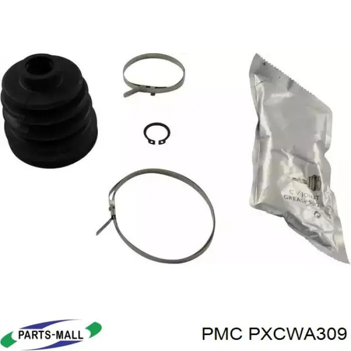 Osłona przegubu homokinetycznego półosi przedniej wewnętrzna Parts-Mall PXCWA309 cena, od 9,07 USD