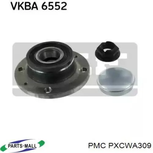 PXCWA309 Parts-Mall Osłona przegubu homokinetycznego półosi przedniej wewnętrzna