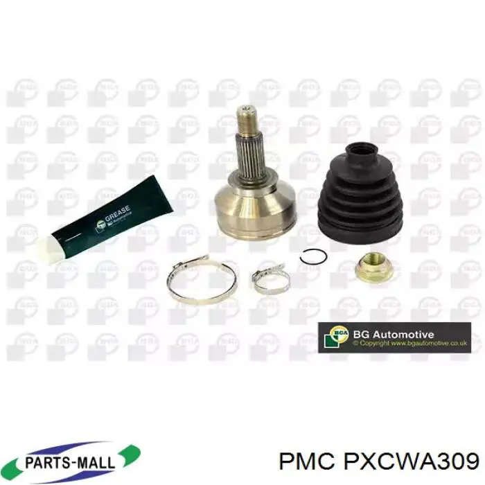 Osłona przegubu homokinetycznego półosi przedniej wewnętrzna Parts-Mall PXCWA309 cena, od 9,07 USD