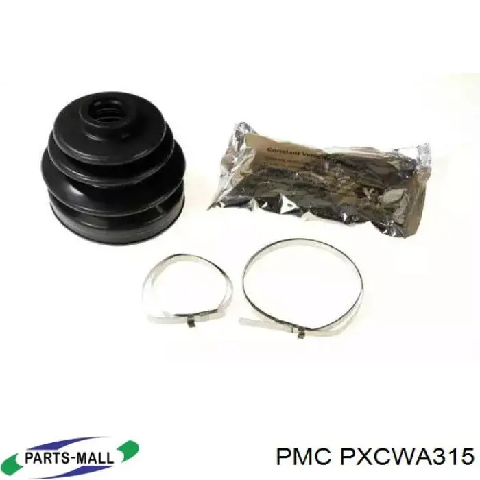 Do koszyka PXCWA315 Parts-Mall Osłona przegubu homokinetycznego półosi przedniej wewnętrzna