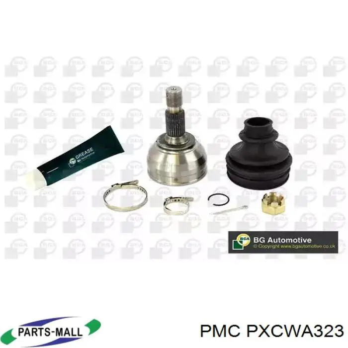 Osłona przegubu homokinetycznego półosi przedniej zewnętrzna Parts-Mall PXCWA323 cena, od 11,49 USD