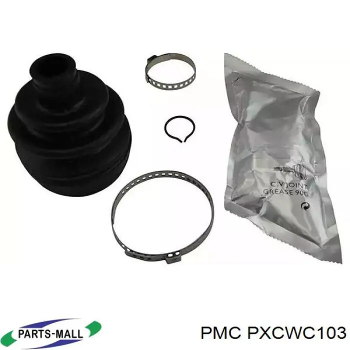 Osłona przegubu homokinetycznego półosi przedniej zewnętrzna Parts-Mall PXCWC103