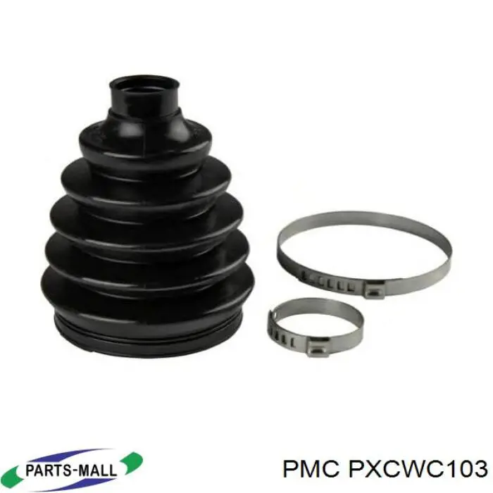 PXCWC103 Parts-Mall Osłona przegubu homokinetycznego półosi przedniej zewnętrzna