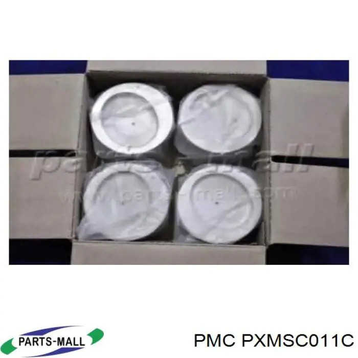 Do koszyka PXMSC011C Parts-Mall Tłok, komplet na 1 cylinder, 2. naprawa (+0,50)