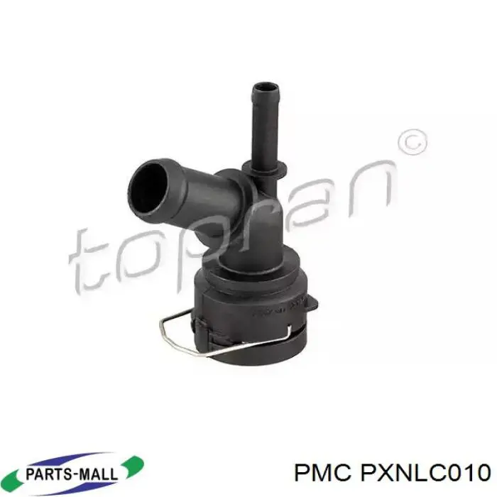 PXNLC010 Parts-Mall Przewód (króciec) chłodnicy górny