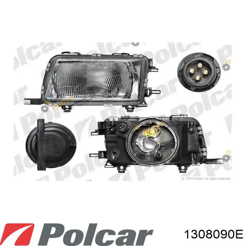 Do koszyka 893941029E VAG Reflektor lewy