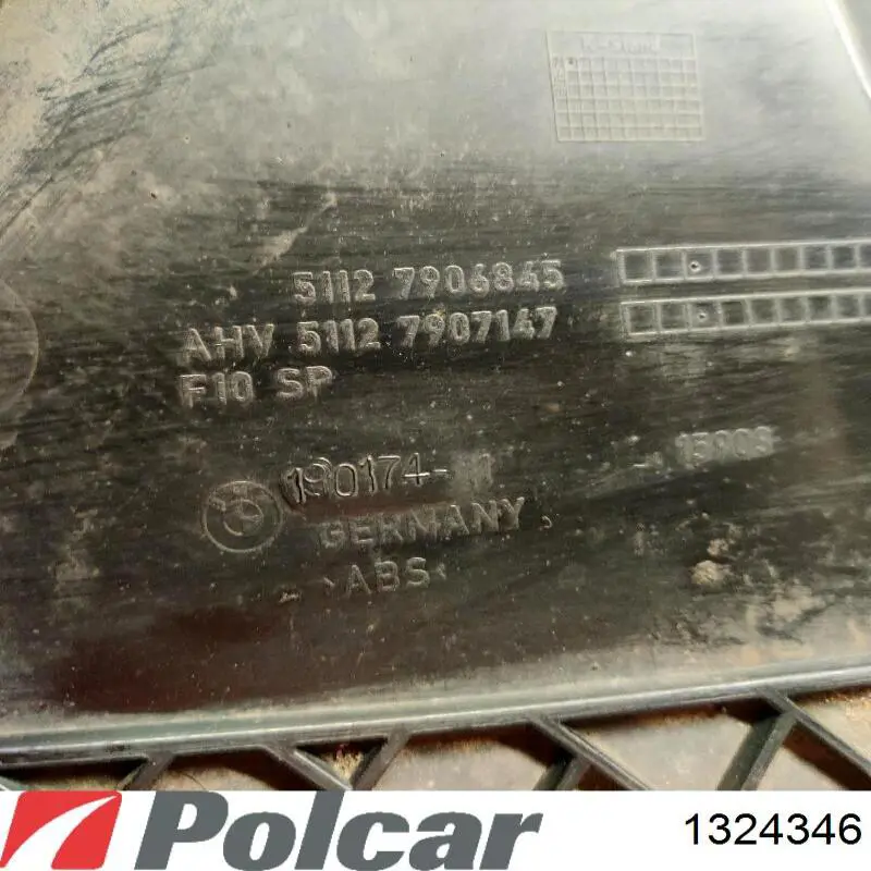 Osłona silnika przednia 1324346 Polcar