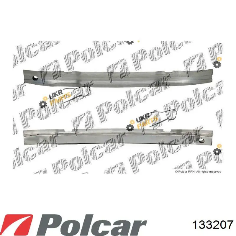8P0807105E VAG Zderzak przedni