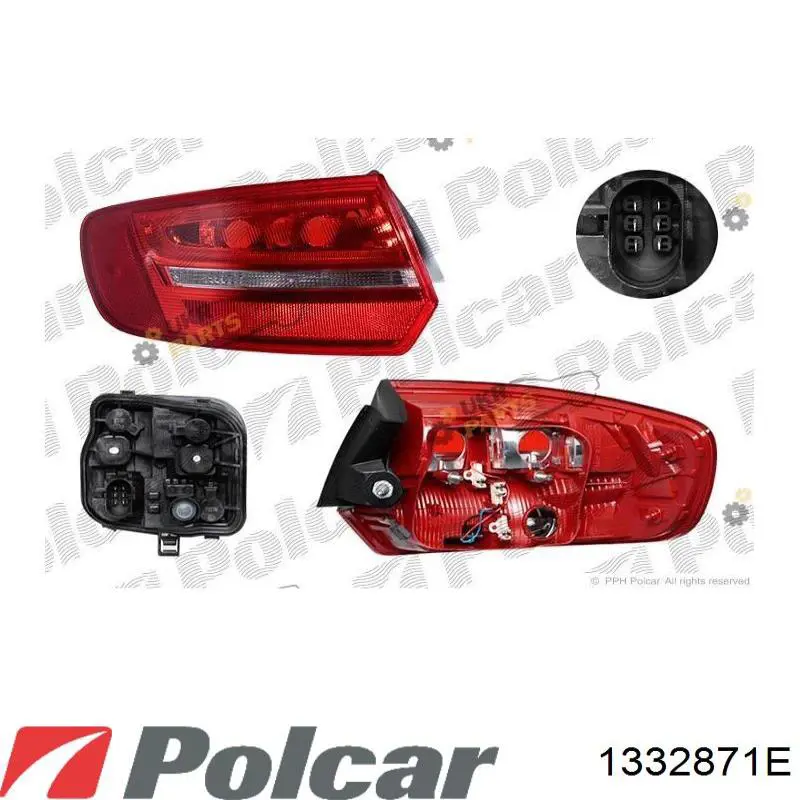 Do koszyka LLG402 Magneti Marelli Lampa zespolona tylna lewa zewnętrzna