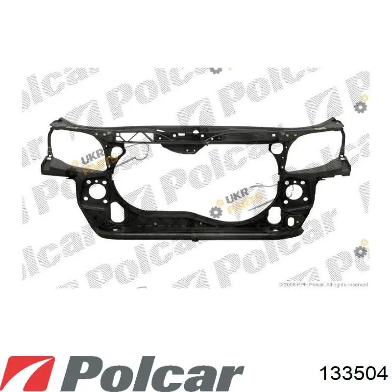 Osłona chłodnicy kompletna (panel mocowania reflektorów) Audi A4 B7 sedana (8EC) (2004 - 2008) cena, od 93,43 USD