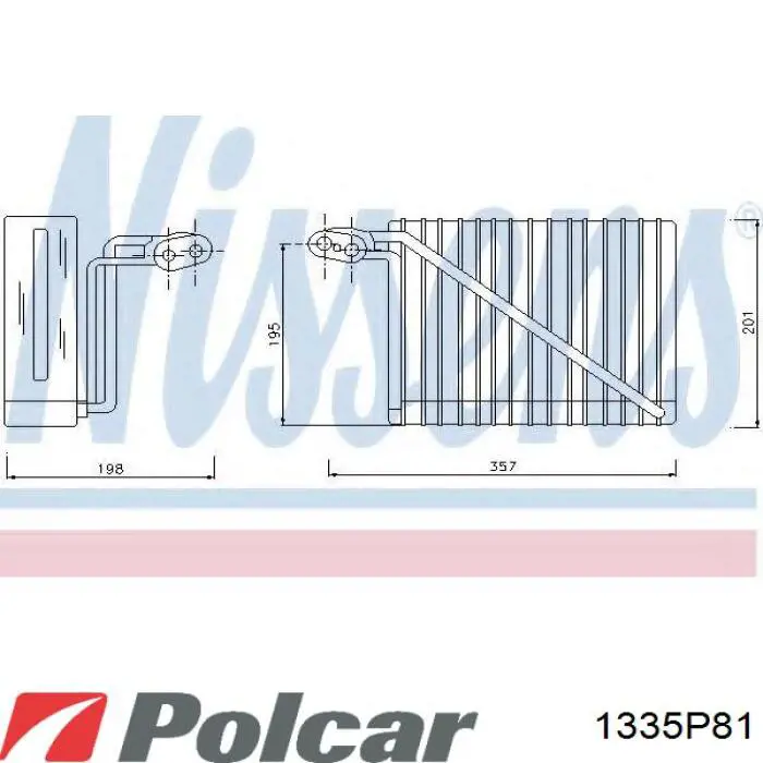 Parownik klimatyzacji do Audi A6 C6 4F2