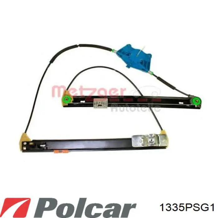 1335PSG1 Polcar Mechanizm podnoszenia szyby drzwi przednich lewych